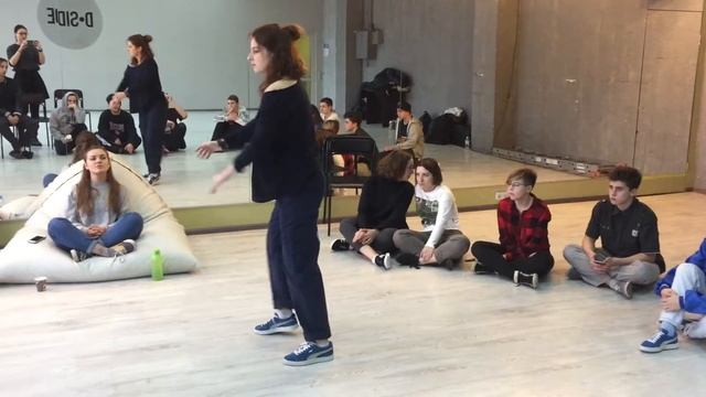 D.SIDE POPPING SESSION | AXE VS MARINA | 1/4 FINAL смотреть онлайн