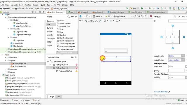 Simple Login usando MVP @ Android смотреть онлайн