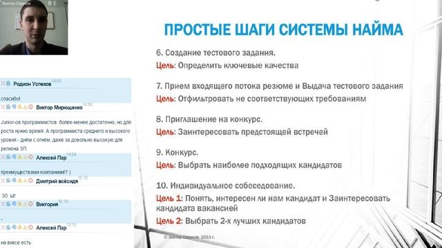 Система найма лучших сотрудников или как нанимать без затрат смотреть онлайн