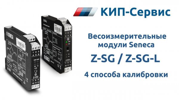 Весоизмерительные модули Seneca Z-SG / Z-SG-L: 4 способа калибровки