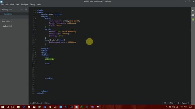 How to make a table in html (part 2) смотреть онлайн