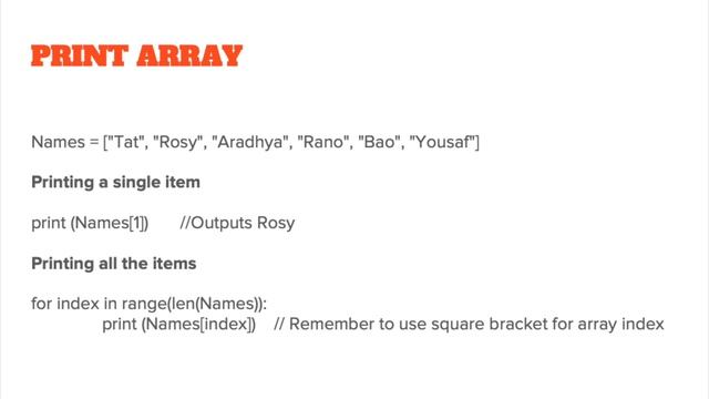 Python Basics 2 - Loops and Arrays смотреть онлайн