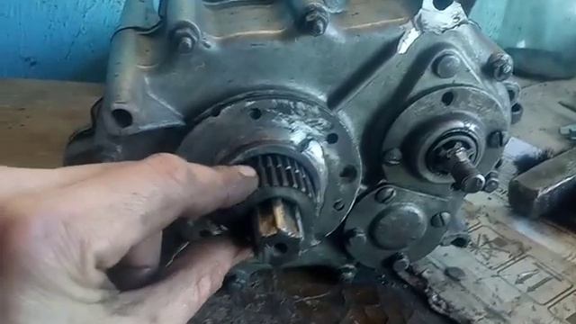 БЛОКИРОВКА ДИФФЕРЕНЦИАЛА РЕДУКТОРА "МУРАВЕЙ" ДЛЯ МОТОТРАКТОРА. ЧАСТЬ-3. смотреть онлайн