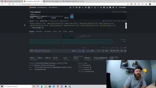RX 6600 MSI Mech Hashrates & Overclocks смотреть онлайн