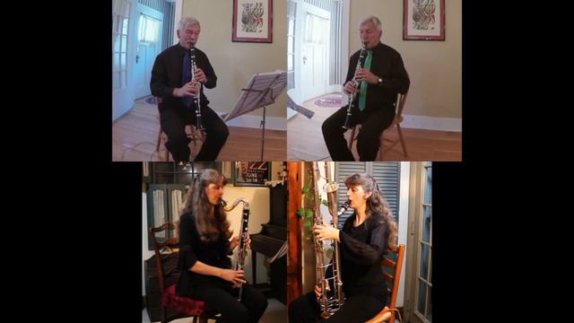 Alexis Ciesla: Concerto for Clarinets, 3. Scherzo смотреть онлайн