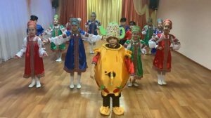 МАДОУ ДС №10 2корп,Пых Пых самовар,танцевальная группа Созвездие