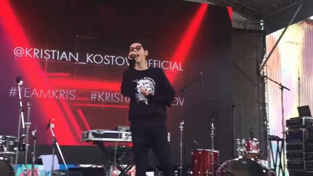Фестиваль HASHTAG, 10 июня, Москва. Кристиан Костов///Kristian Kostov