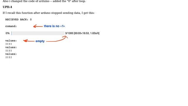 Arduino: Communication between Arduino and python: serial port sending empty data смотреть онлайн