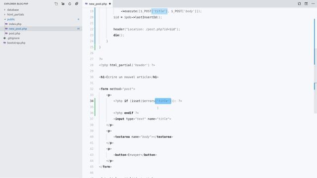 [PSF 13] Validation des données d'un formulaire — PHP Sans Framework смотреть онлайн