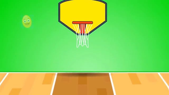 Learn Colors with Basket Ball Game | Colors for Children to Learn with Balls, Little Babies Rhymes смотреть онлайн
