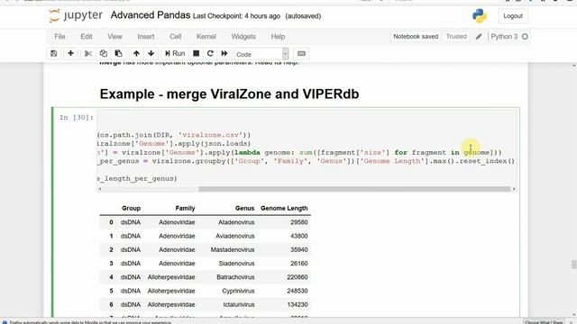 Quantitative Biological Research with Python - Lesson 9, TA 3/3 - OOP & Advanced Pandas смотреть онлайн