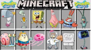Мод на ГУБКУ БОБА в МАЙНКРАФТ ! MOD Spongebob addon in MINECRAFT PE