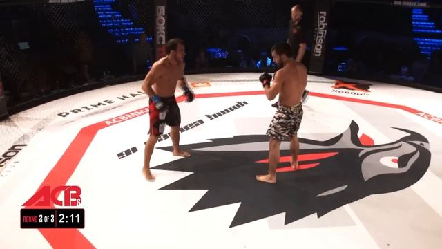 Курбан Гаджиев vs. Жозе Мария Томе | Kurban Gadzhiev vs. Jose Maria Tome | ACB 56 - Young Eagles 16 смотреть онлайн