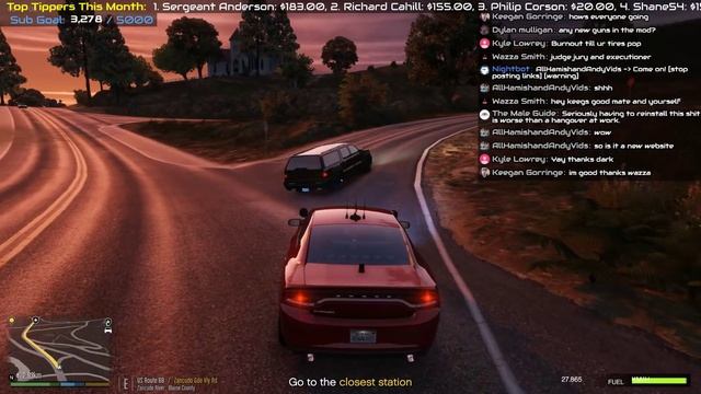 GTA 5 - LSPDFR LIVE - Bad Cop Patrol - Unmarked ELS 2016 Dodge Charger смотреть онлайн