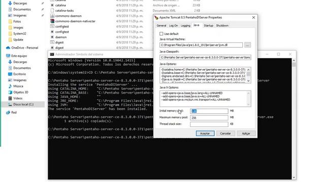 Instalación Pentaho Server 8.3 - Servicio Windows смотреть онлайн