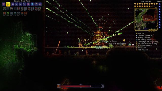 Terraria 1.4 Golem Melee Master Mode смотреть онлайн