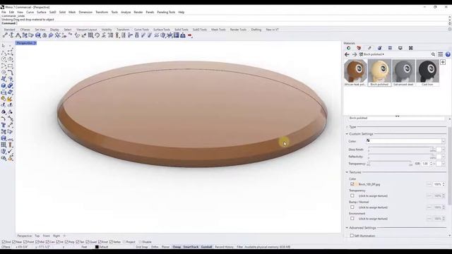 How to Apply Materials to INDIVIDUAL SURFACES in Rhino 3D! смотреть онлайн
