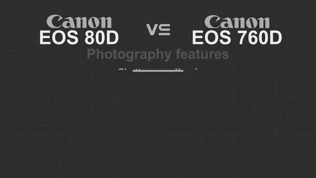 Canon EOS 80D vs Canon EOS 760D (T6s/8000D) смотреть онлайн