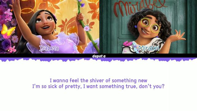What Else Can I Do? (Encanto) - Diane Guerrero, Stephanie Beatriz - COLOR-CODED LYRICS