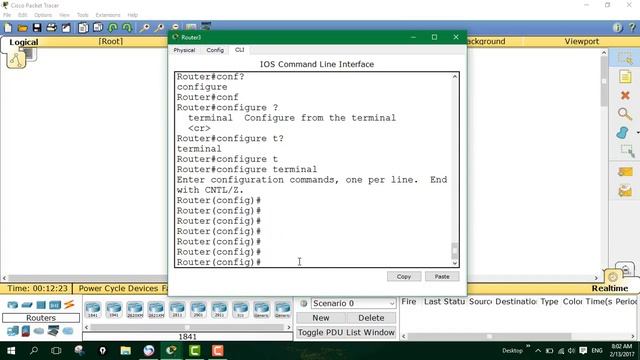 Using the built-in help with Cisco CLI Router Configuration смотреть онлайн