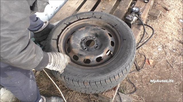 Спускает колесо по диску. Как исправить? | MyAutoLife смотреть онлайн