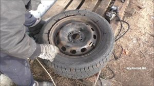 Спускает колесо по диску. Как исправить? | MyAutoLife