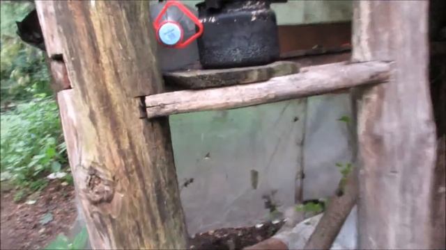 Навес в нашем лесу