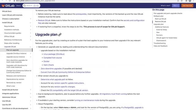 Gitlab Version Upgrade. смотреть онлайн