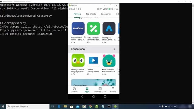 How to Setup GenyMobile Scrcpy | How to Mirror your Android Screen to PC with Scrcpy смотреть онлайн
