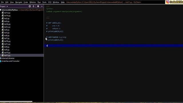 [Hindi] Lambda functions in python in Hindi || Advanced python in Hindi смотреть онлайн