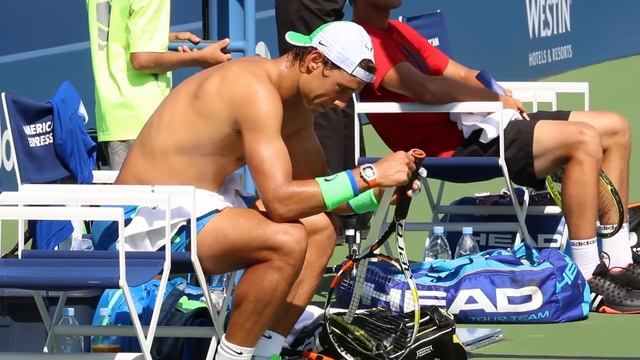 How to rewrap OverGrip on Tennis Racquet like Rafael Nadal смотреть онлайн