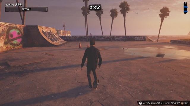 Tailslide Venice Ledge - Venice Beach Level Park Goal - Tony Hawk's Pro Skater 1 + 2 Remake смотреть онлайн