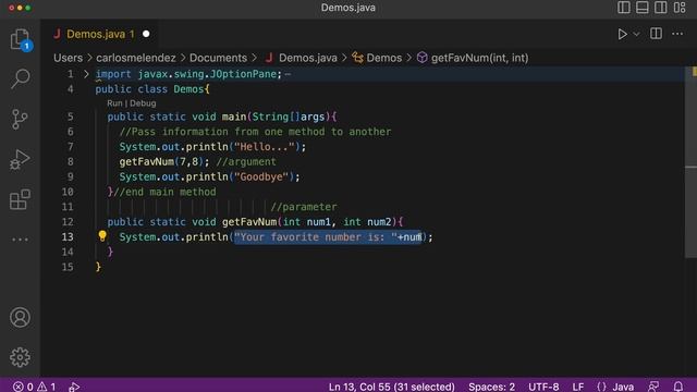 Java Basics Ep22 Method Arguments and Parameters смотреть онлайн