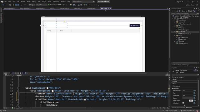WPF MVVM Tutorial: Build An App with Data Binding and Commands смотреть онлайн