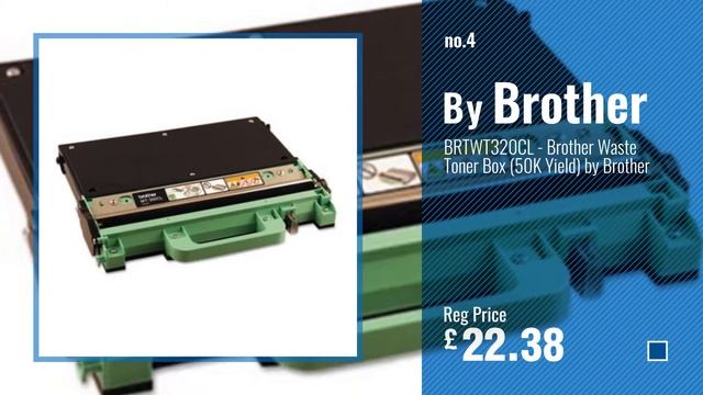 Top 10 Ink Laser Printer Toner Waste Boxes [2018]: Original Brother Waste Toner Box / Container смотреть онлайн