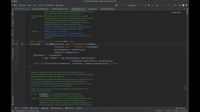 Collect data using Collectors.toMap, Collectors.toImmutableMap and Google Guava ImmutableMap смотреть онлайн