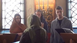 Запричастный стих  “Внегда скорбети мне   ” степенна 5 гласа