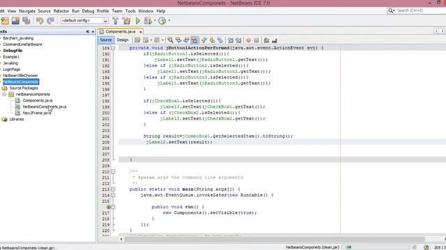 Netbeans Tutorial Part 7: How do you build and run a jar file using netbeans смотреть онлайн