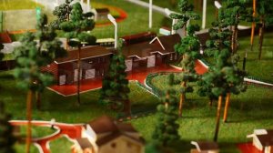 Ландшафтный макет территории