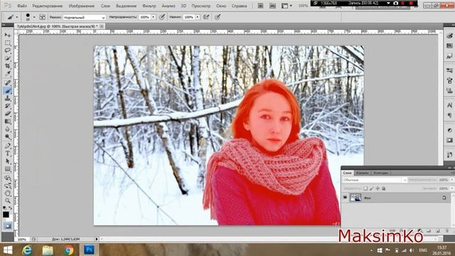 Работа в Photoshop CS 5 с фильтром Пластика смотреть онлайн