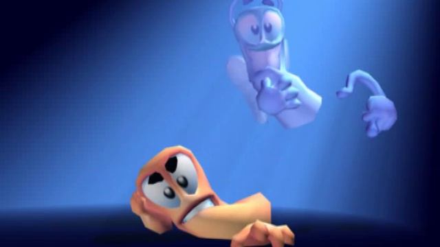 Worms 3D - Game over screen смотреть онлайн