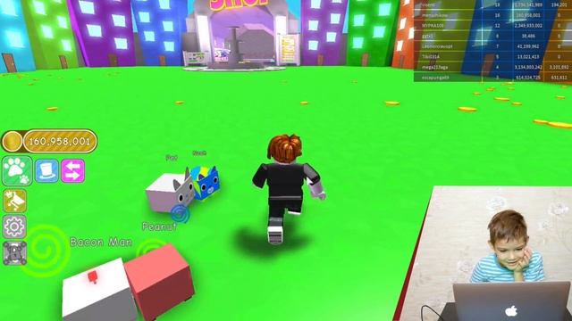 ВЫЖИВАЕМ В ROBLOX / Макс играет в любимые Roblox Остров выживания, Пол это лава, Заведи животного смотреть онлайн