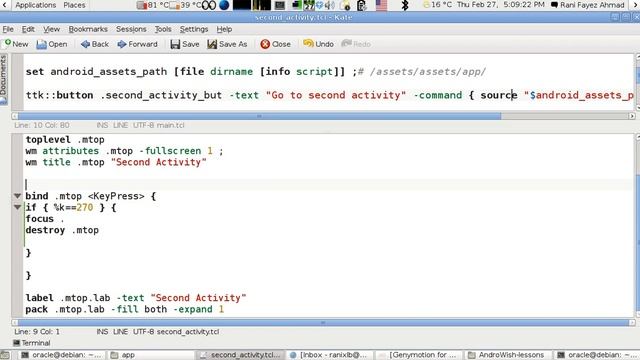 How To Make Use Of The Back Key Button in Androwish Tcl/Tk Based App Lesson 5 (English Version) смотреть онлайн