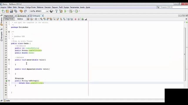 Conhecendo e implementando o método toString JAVA смотреть онлайн