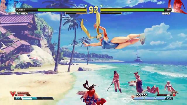 STREET FIGHTER V R Mika vs Ibuki смотреть онлайн