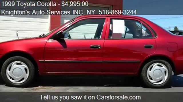 1999 Toyota Corolla CE - for sale in Albany, NY 12205 смотреть онлайн