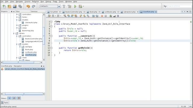 Zend Framework 1.9 tutorial 19: ACL dynamic assertions part 2 смотреть онлайн