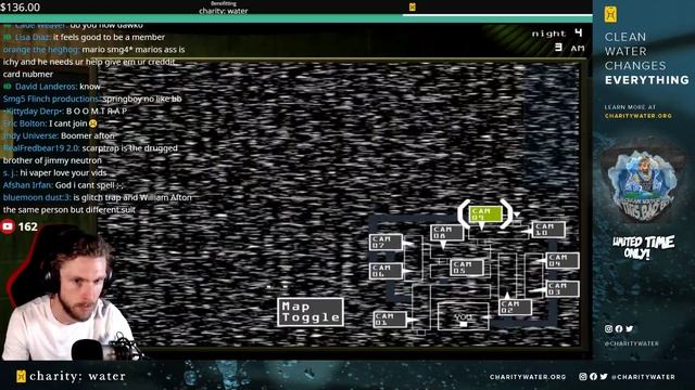 Clean Water on this Bad Boy! | Playing FNAF Games & More for Charity! ♥ смотреть онлайн