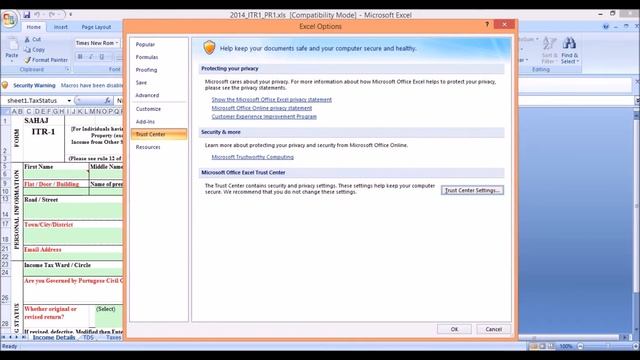How to enable macro in excel смотреть онлайн