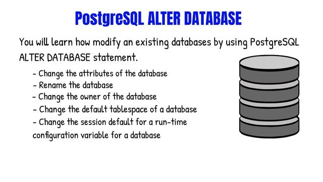 How Alter Postgres Database смотреть онлайн